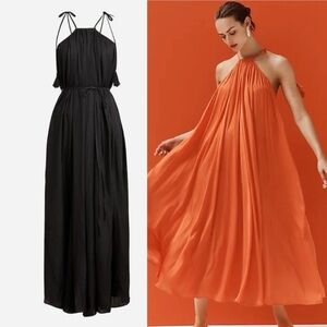 J Crew Collection Rosaline Maxi Dress Black Medium
